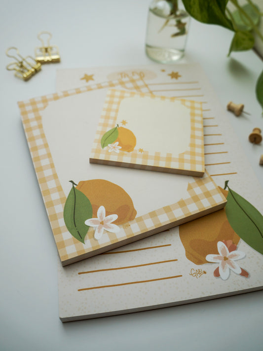 Lemons Notepad - Midsize