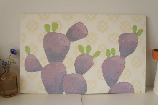 "Opuntia Spring" Original Painting