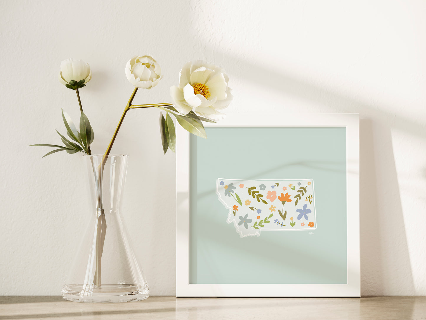 Montana State Wildflower Print