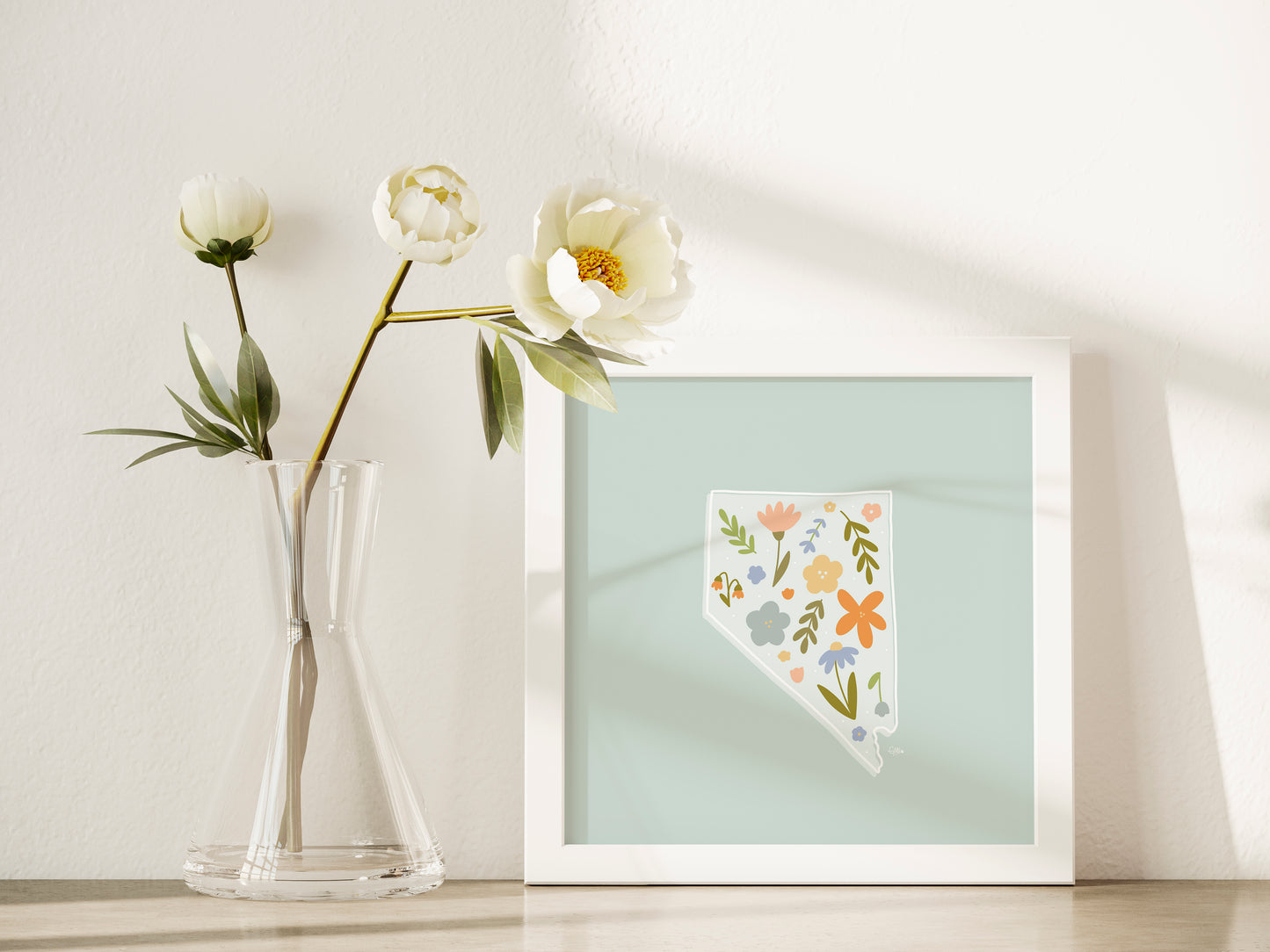 Nevada State Wildflower Print