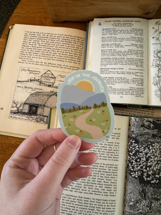 Joy in the Journey Sticker