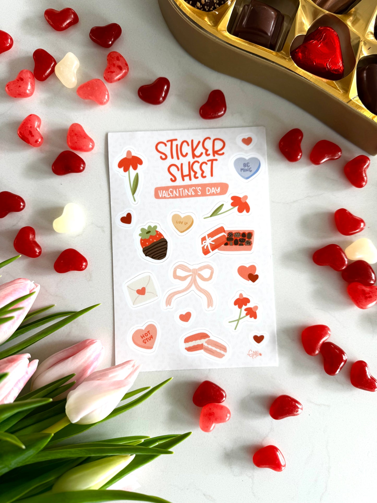 Sticker Sheet - Valentine's Day