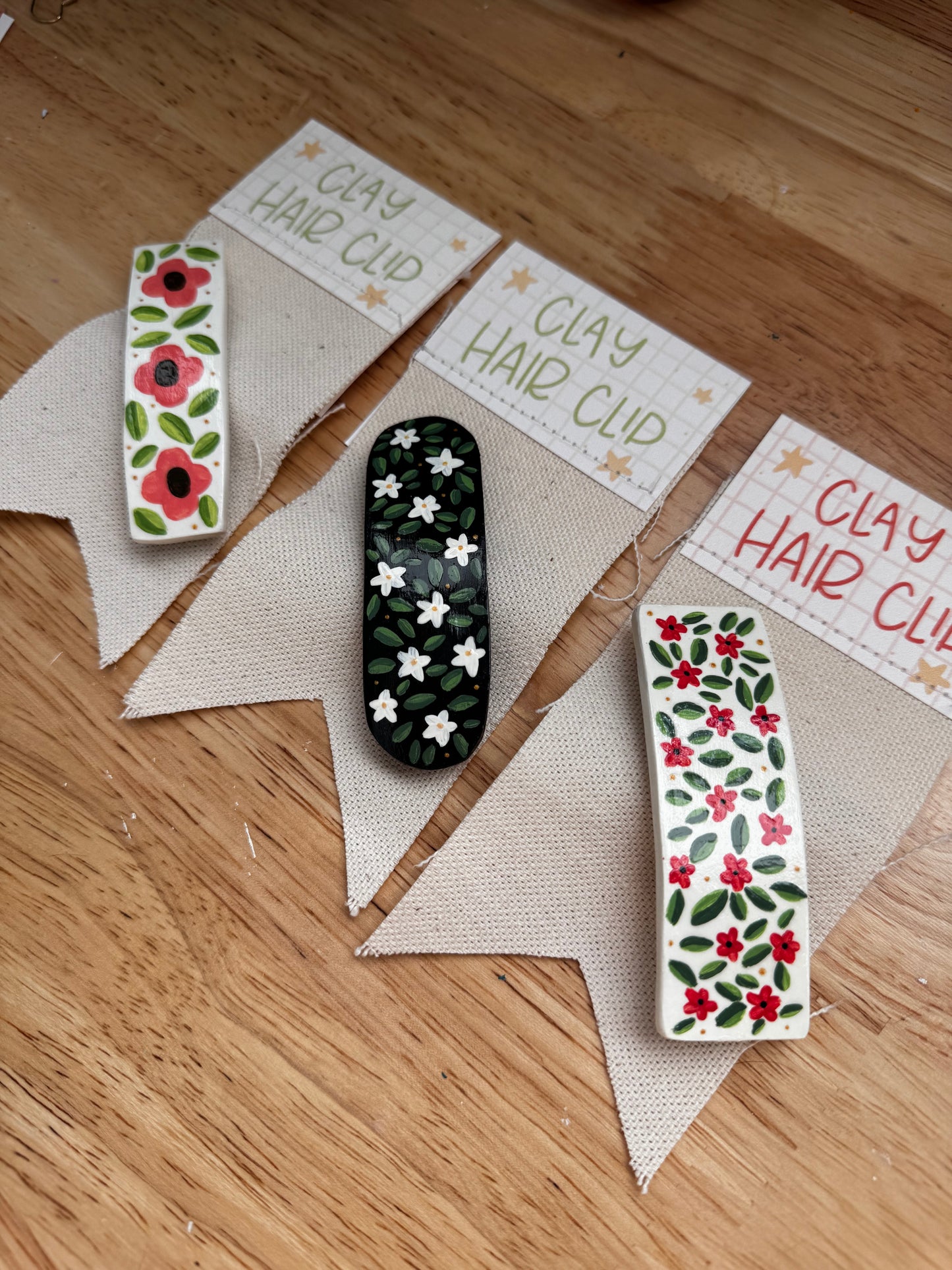 3 Hairclips - Anna Order