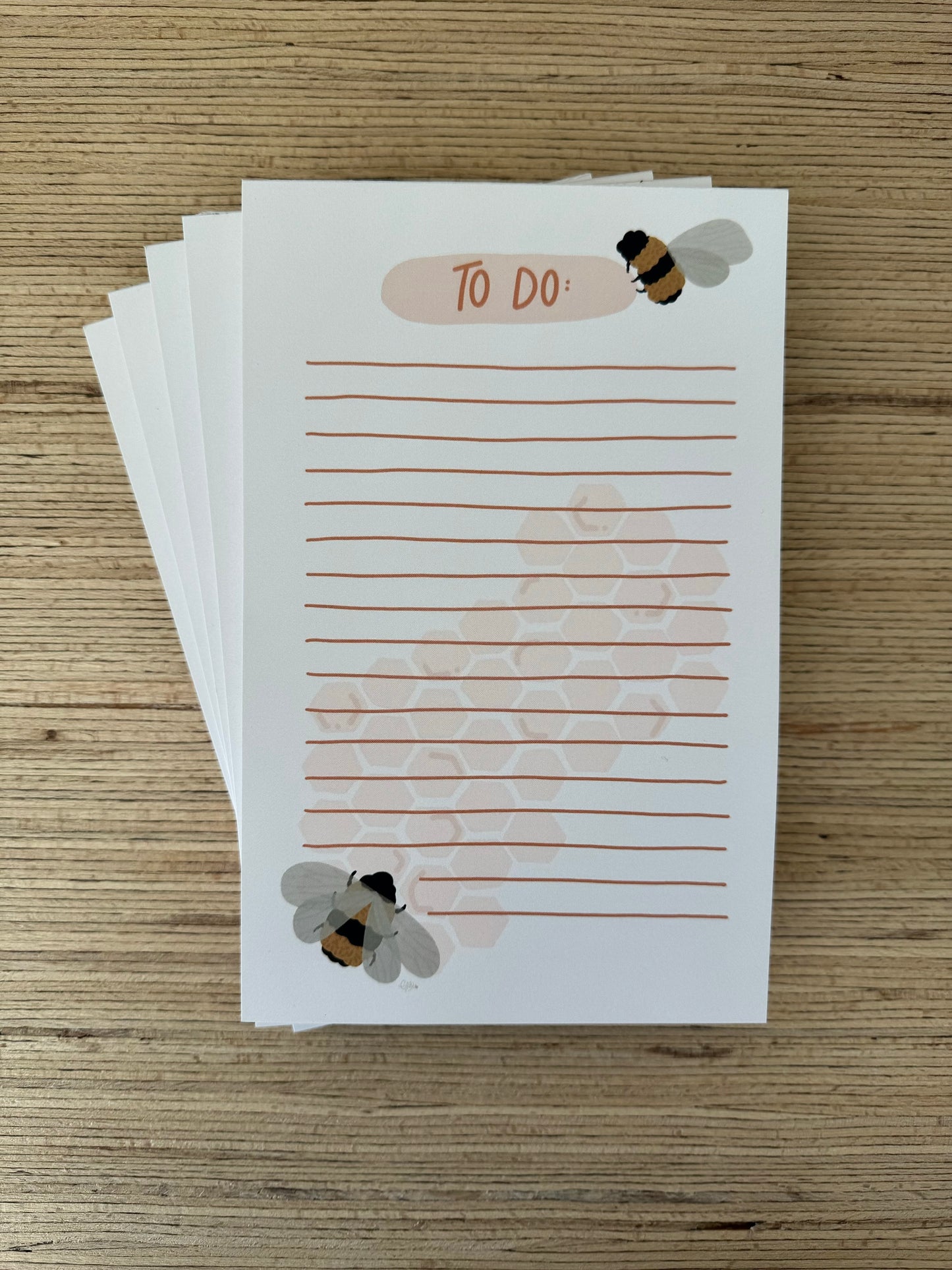 Honey Bee Notepad - Large