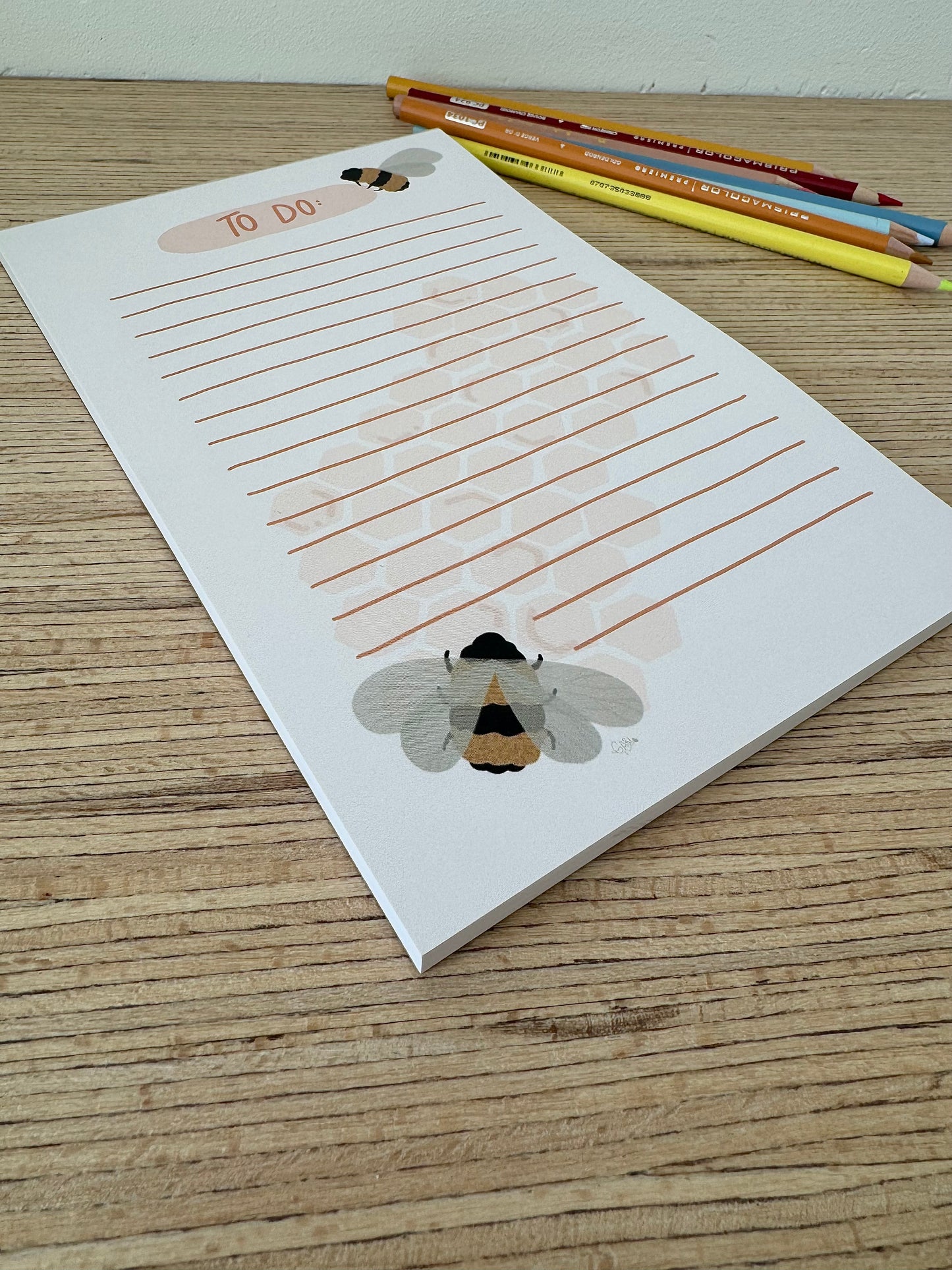 Honey Bee Notepad - Large