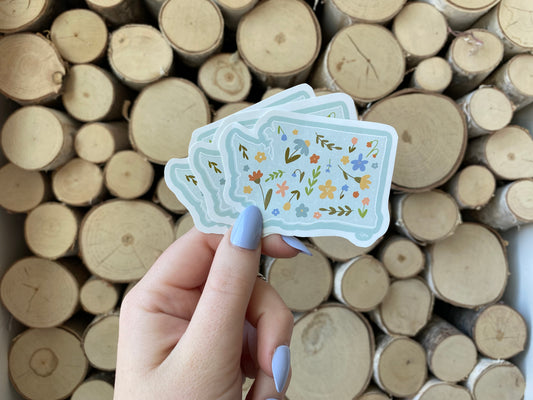 State Wildflower Stickers