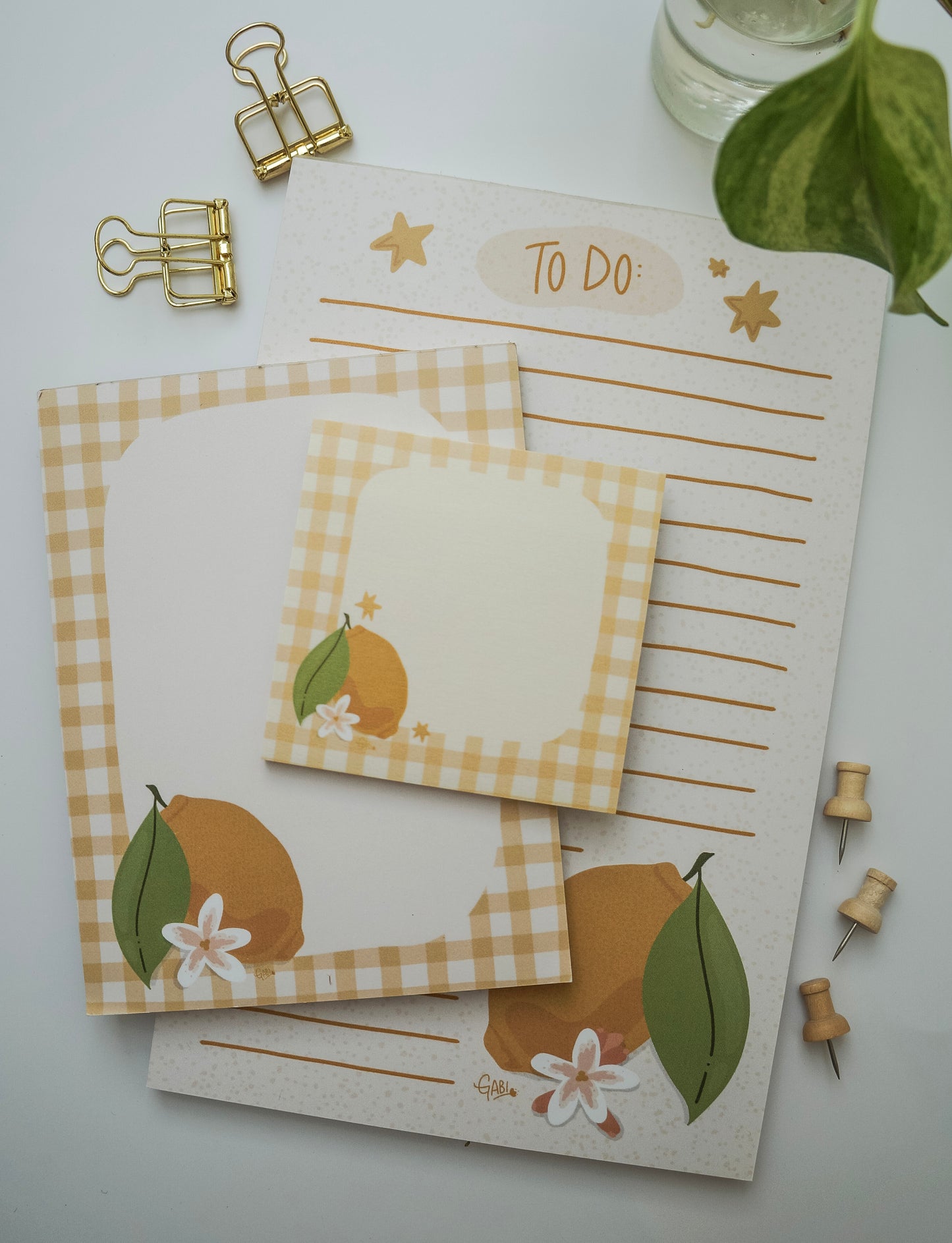 Lemons Notepad - Midsize