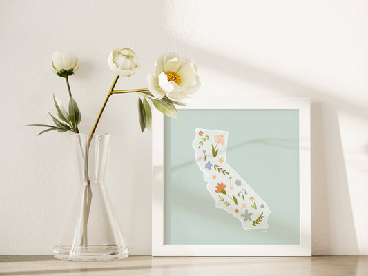 California State Wildflower Print