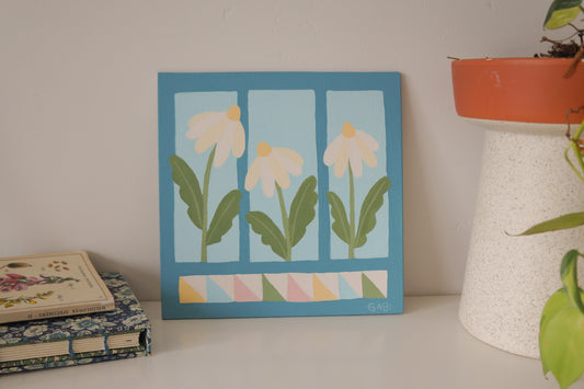 "Daisy Party" Original Painting