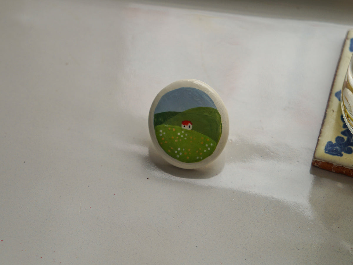 Clay Pin - Small Paradise