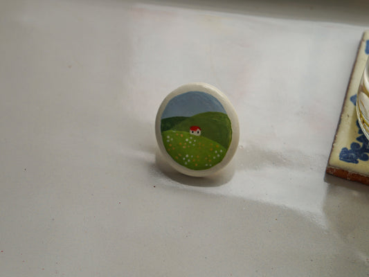 Clay Pin - Small Paradise