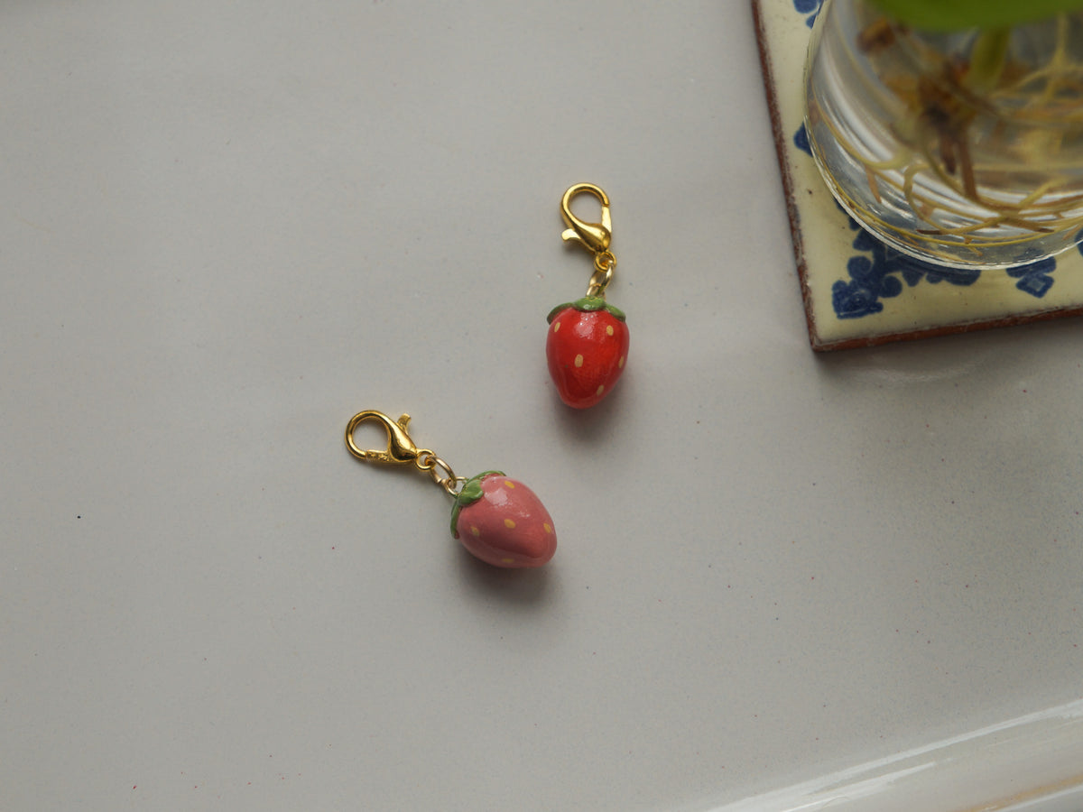 Clay Charm - Strawberry