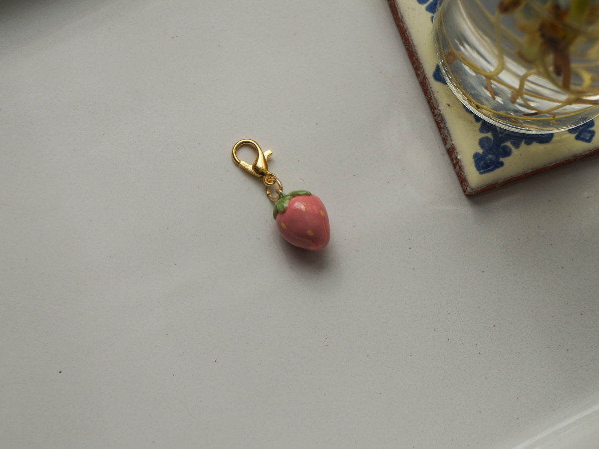 Clay Charm - Strawberry