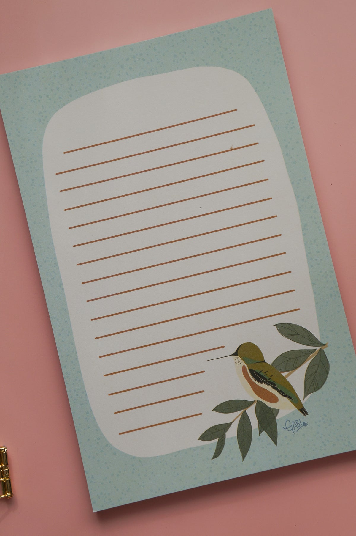 Hummingbirds Notepad - Large