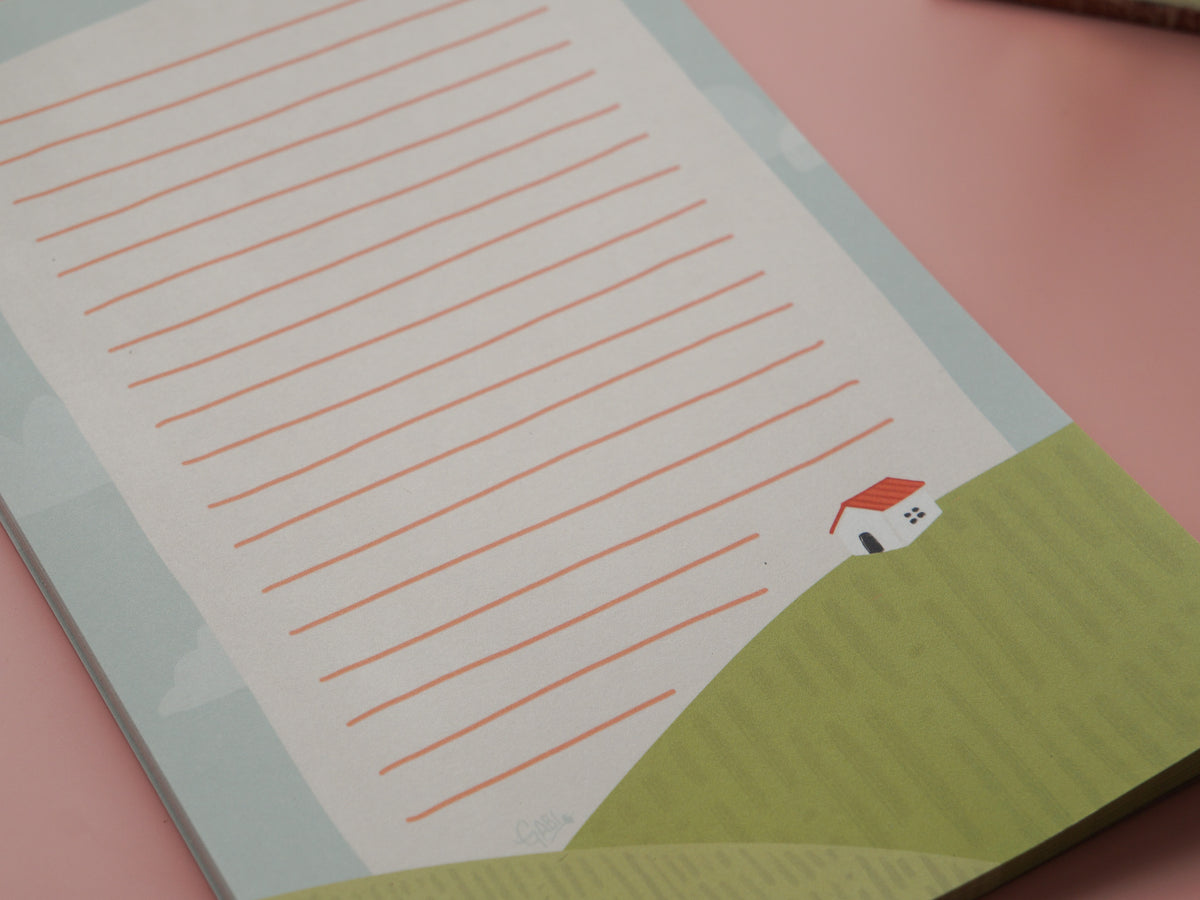 Small Paradise Notepad - Large
