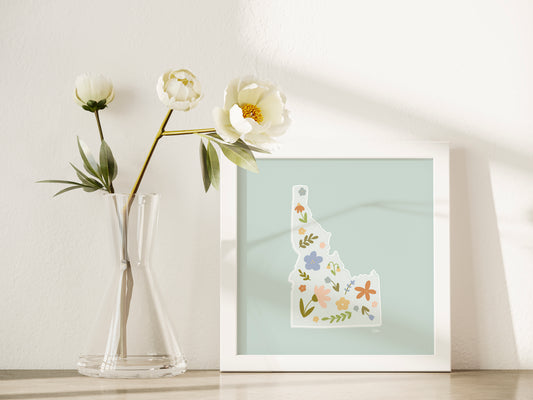 Idaho State Wildflower Print