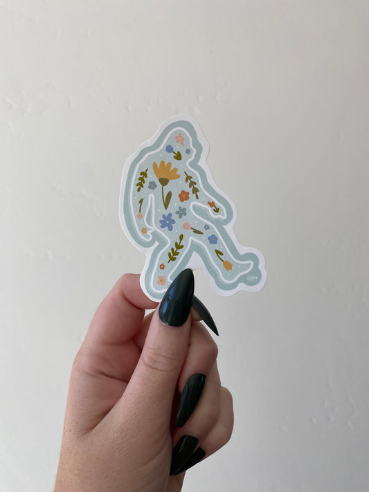 Wildflower Sasquatch Sticker