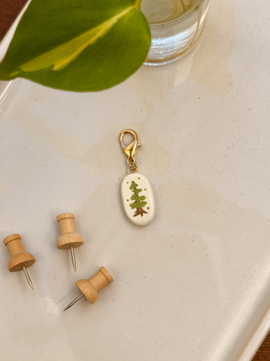 Clay Charm - Pine Charm