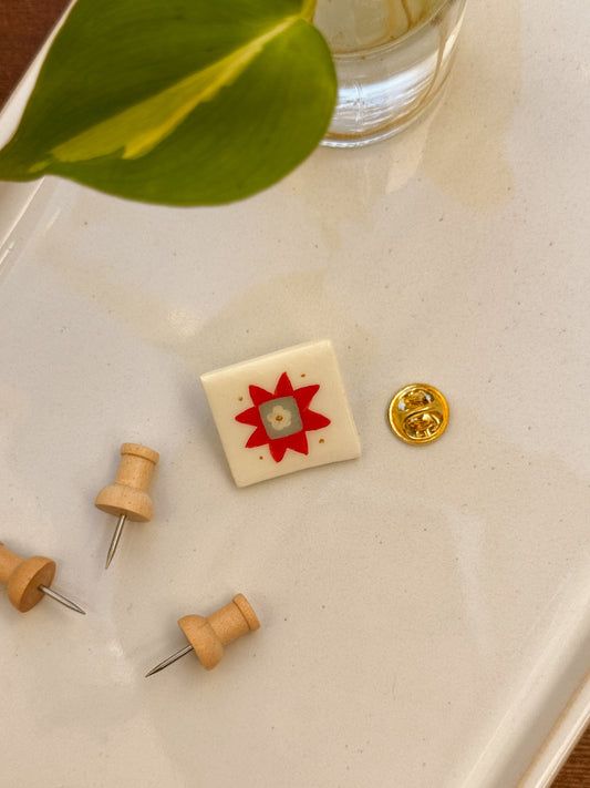 Clay Pin - Quilt Block