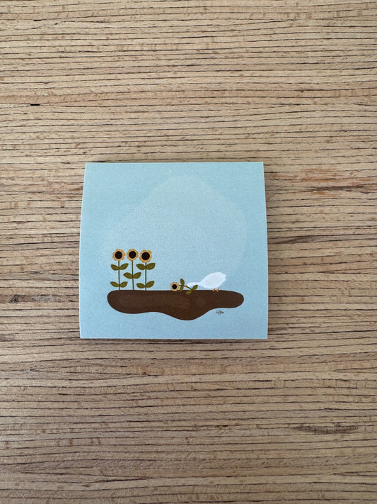 Duck Days Sunflower POST-IT Notes