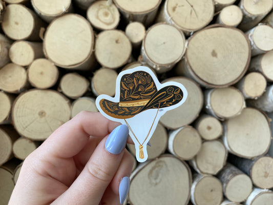 Outlaw Sticker - Black