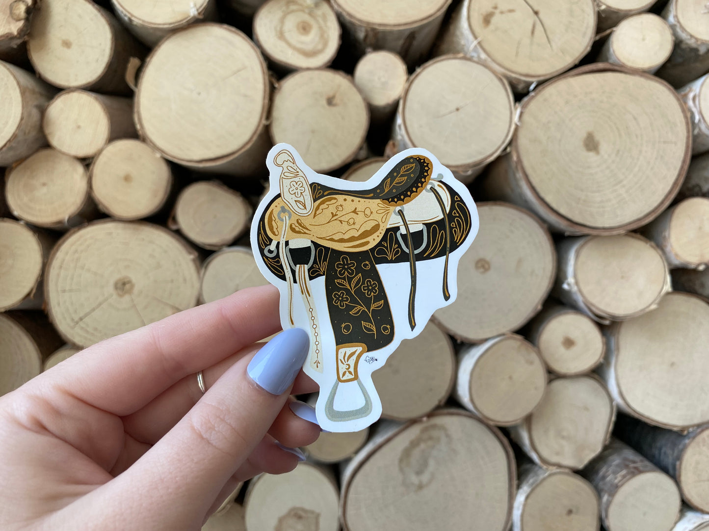 Outlaw Sticker - Black