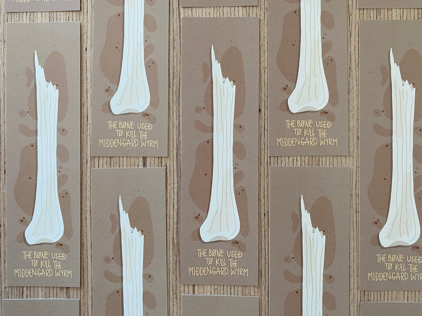 Bone Used to Kill the Middengard Wyrm Bookmark