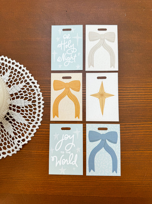 Joy to the World Gift Tags - Set of 6