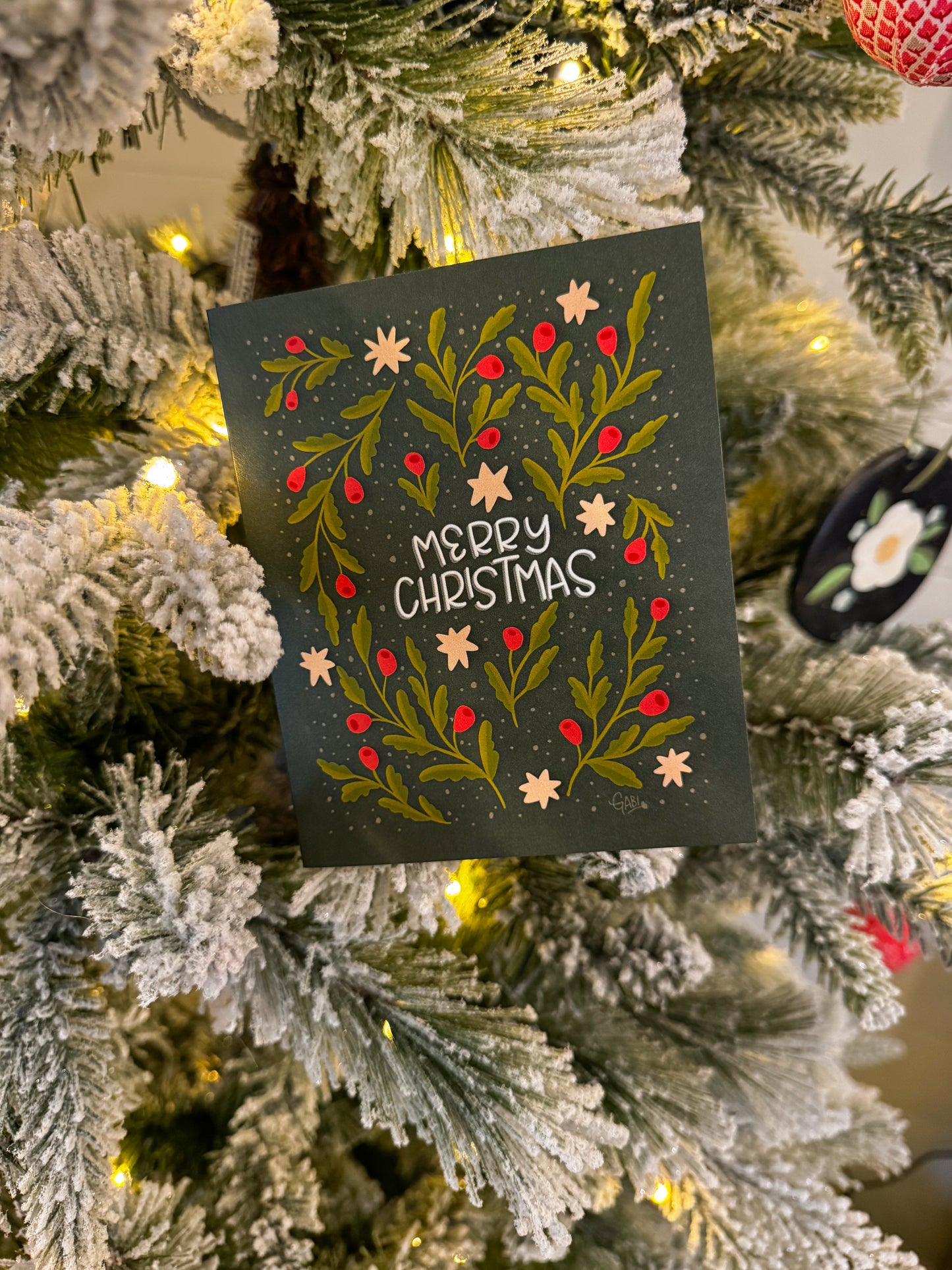 Merry Christmas Greeting Card