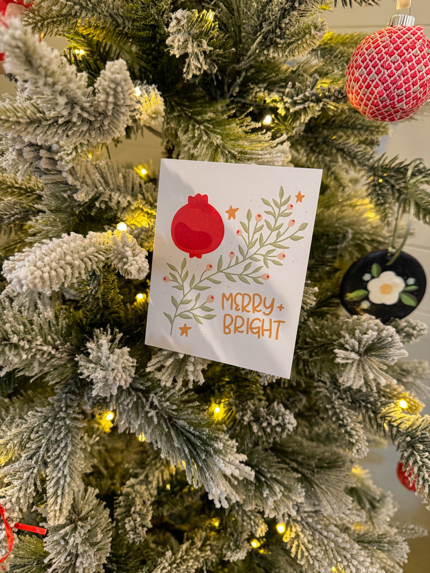 Merry and Bright Greeting Card