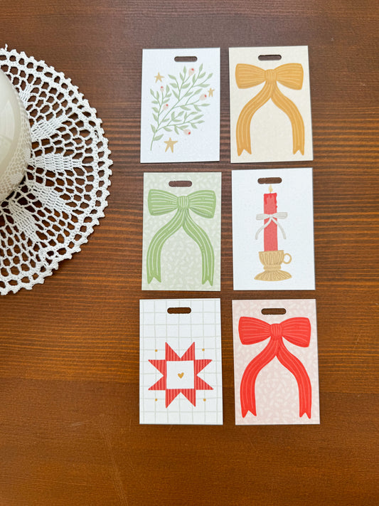 Home at Christmas Gift Tags - Set of 6