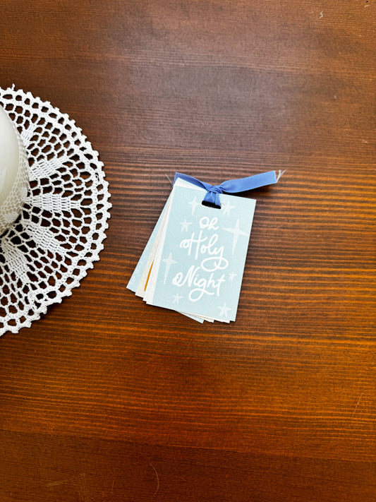 Joy to the World Gift Tags - Set of 6