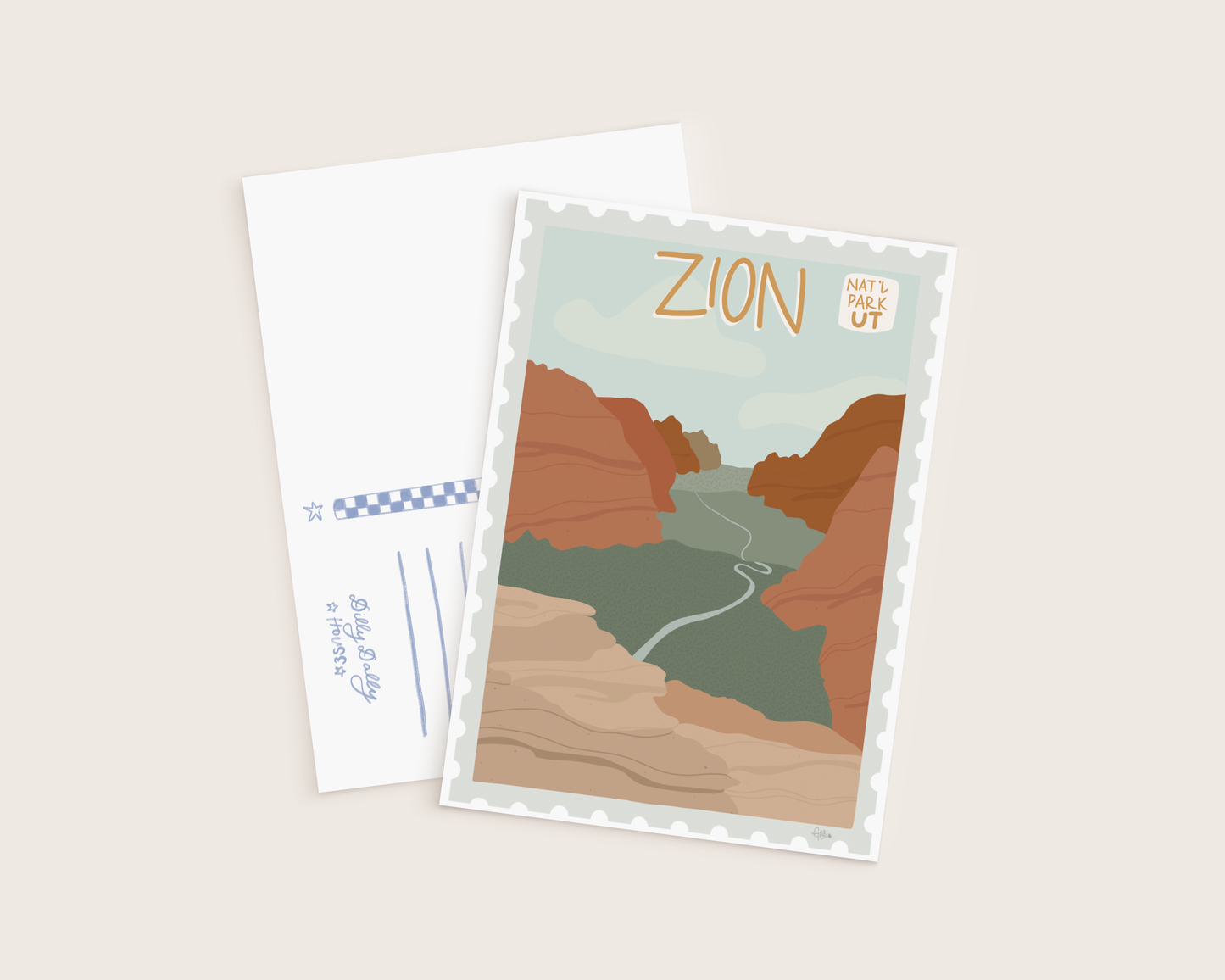 National Park Postcard