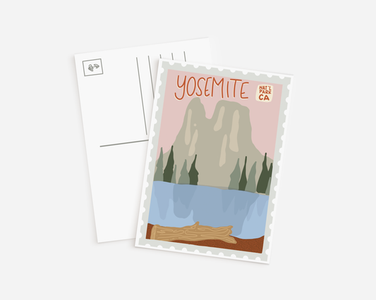 Yosemite National Park Postcard