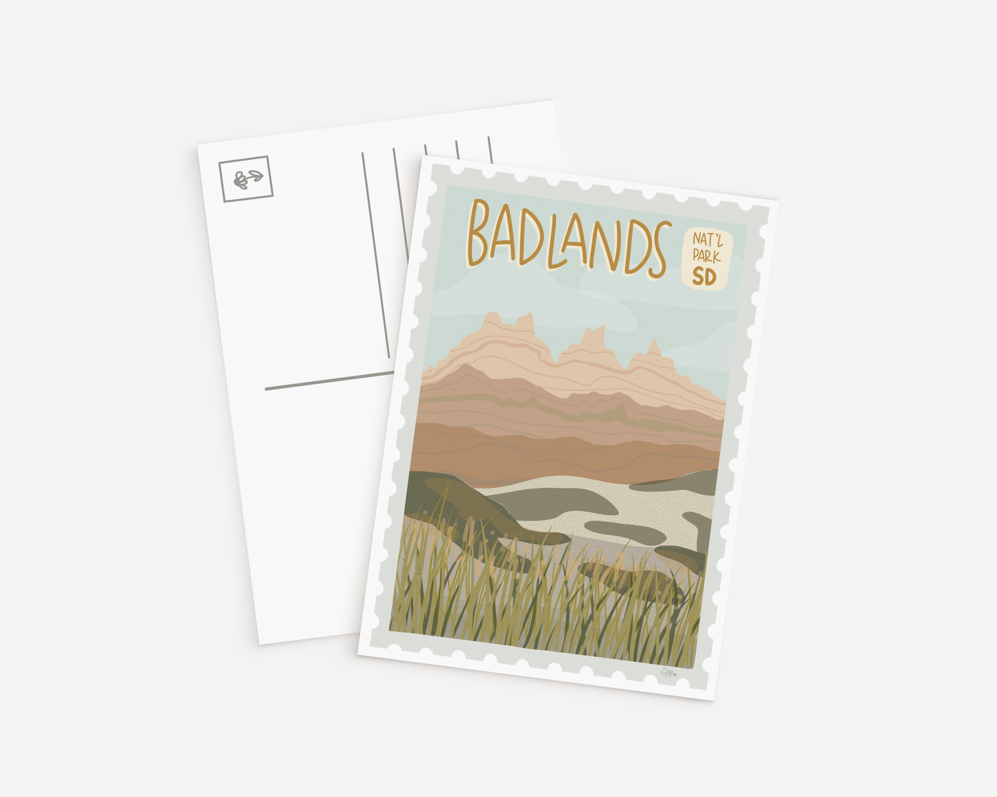 Badlands National Park Postcard