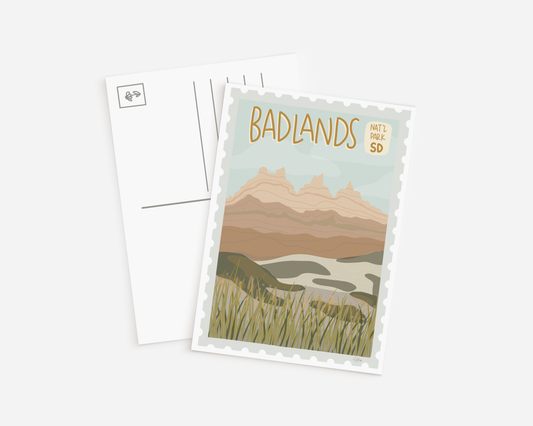 Badlands National Park Postcard